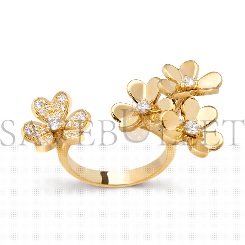 v*n cl*f arpels frivole between the finger ring - yellow gold, Di*m*nd  vcarp3w500